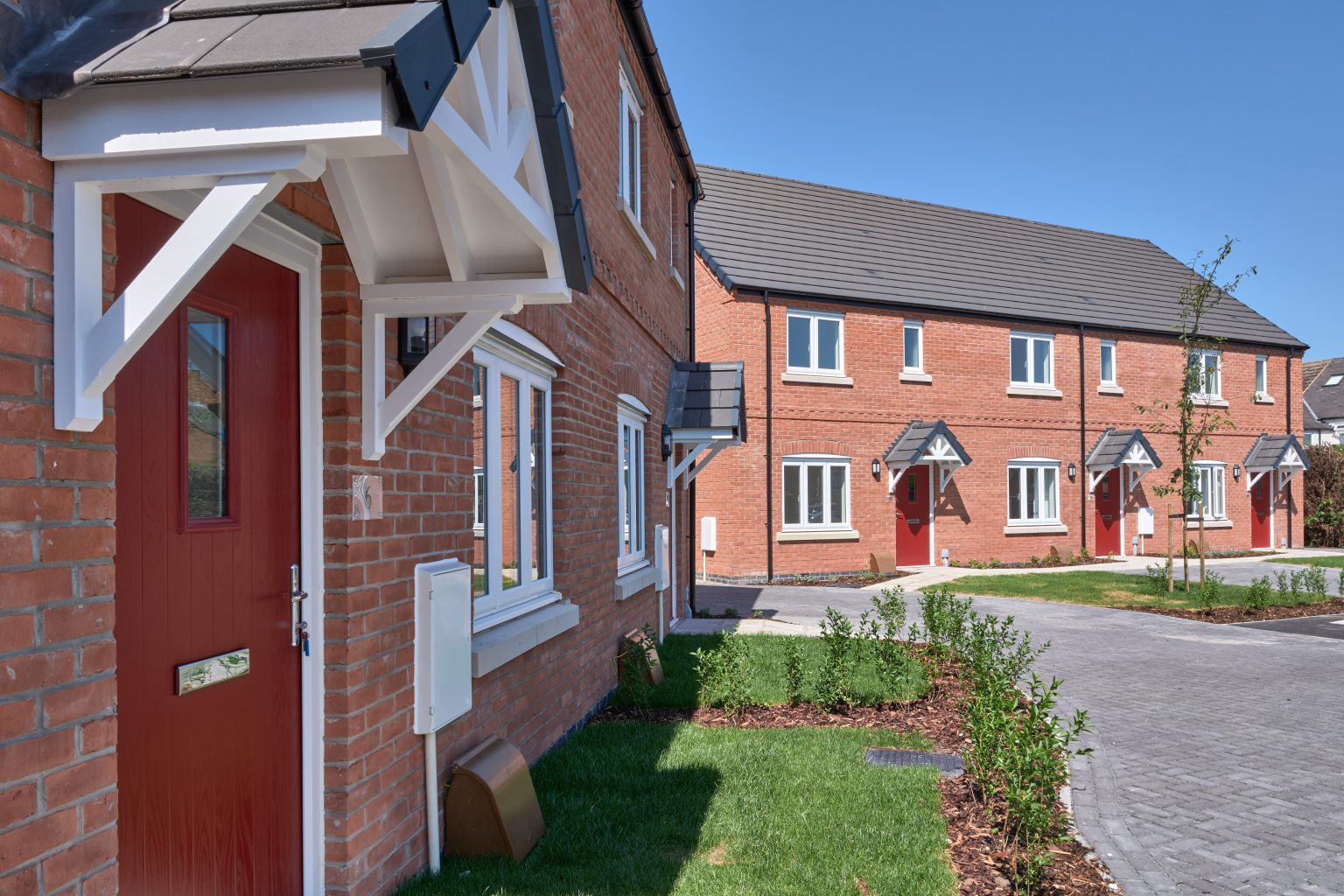 Matthew Close, Kegworth, Officially Opened GEDA