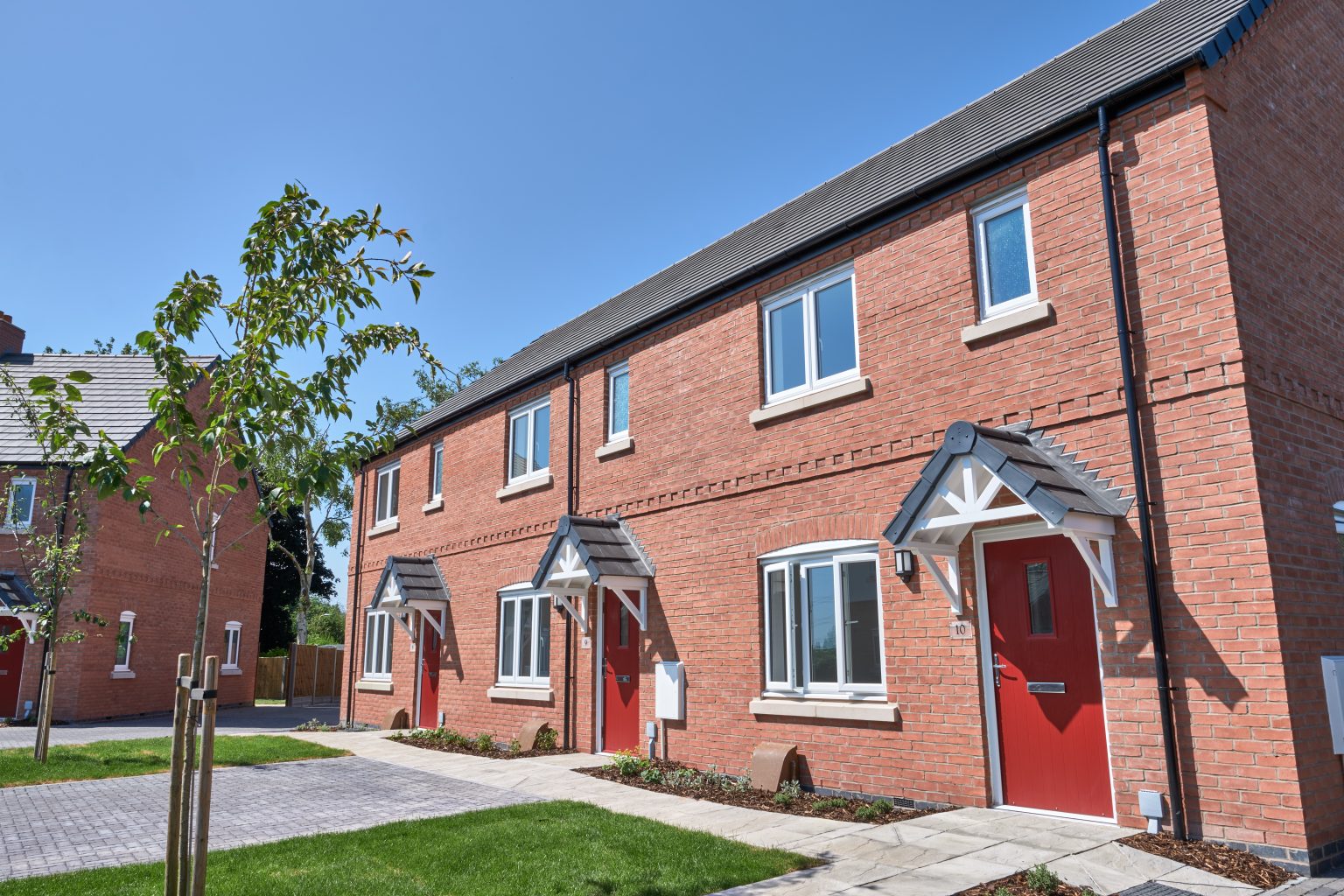 Matthew Close, Kegworth, Officially Opened GEDA